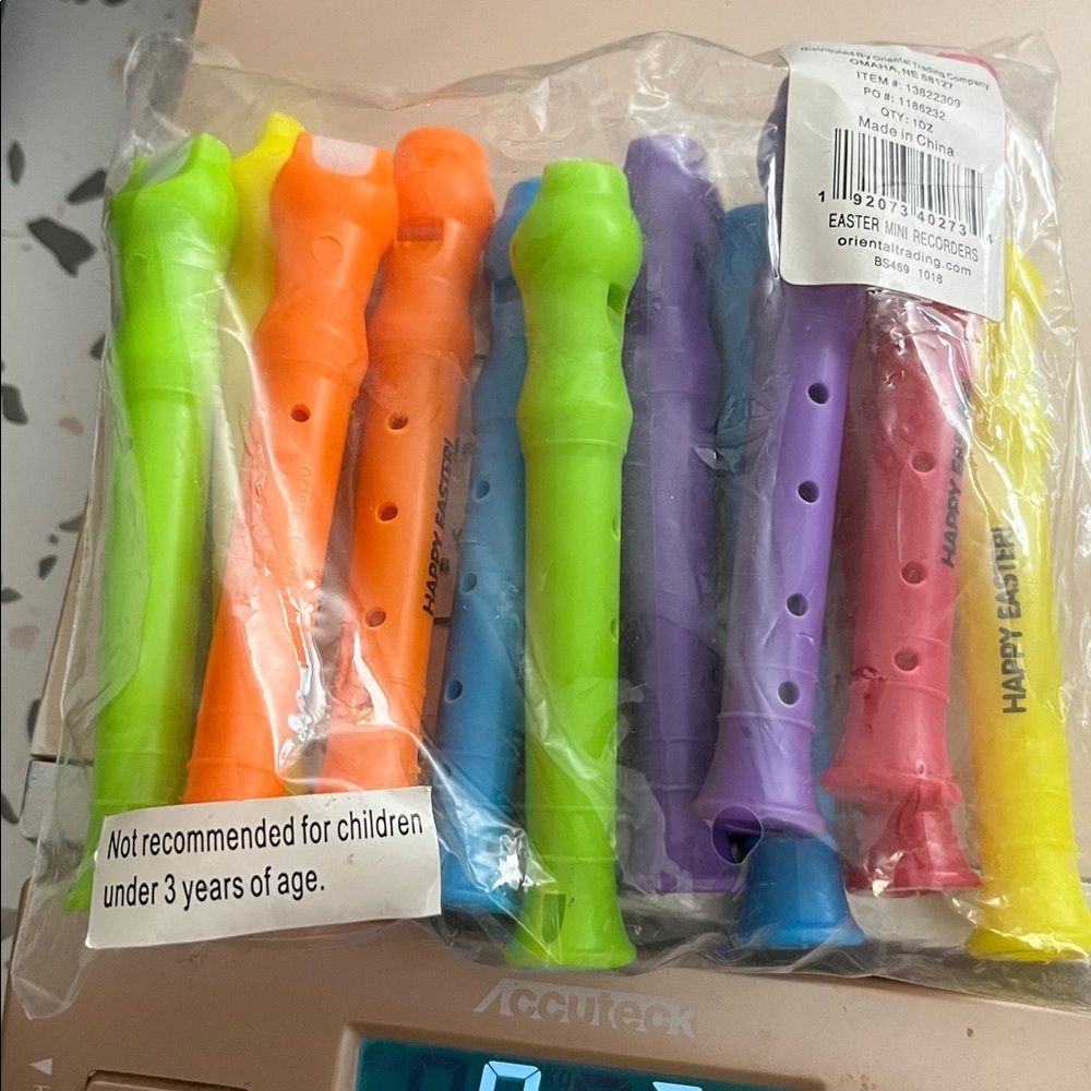 Easter Mini Recorders 12 Pack - Picture 2 of 2